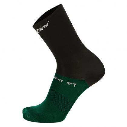 Santini Liege Bastogne Mens Cycling Socks (Print) | Cycling Gears Hub - Cycling Gears Hub