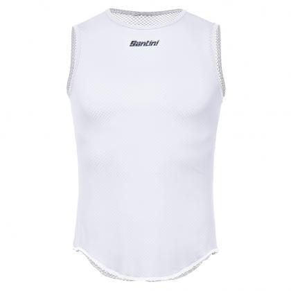 Santini Lieve Baselayer (White) | Cycling Gears Hub - Cycling Gears Hub
