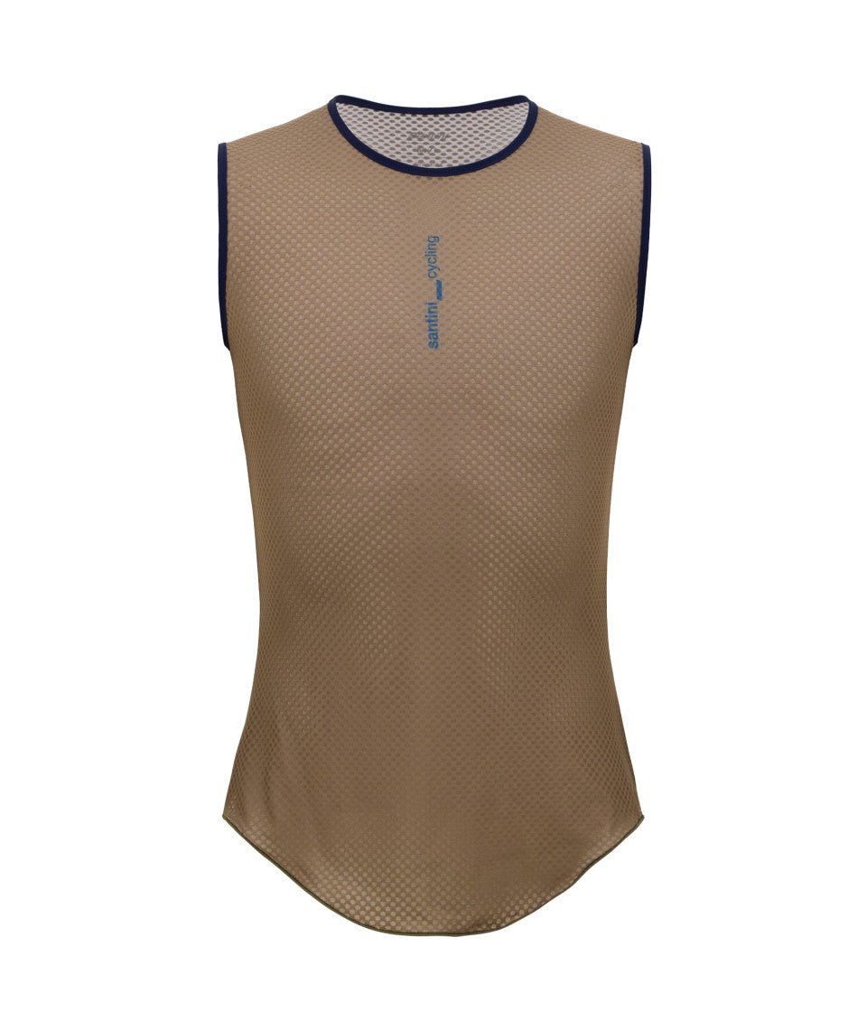 Santini Lieve Men's Cycling Baselayer (Military Green) | Cycling Gears Hub - Cycling Gears Hub