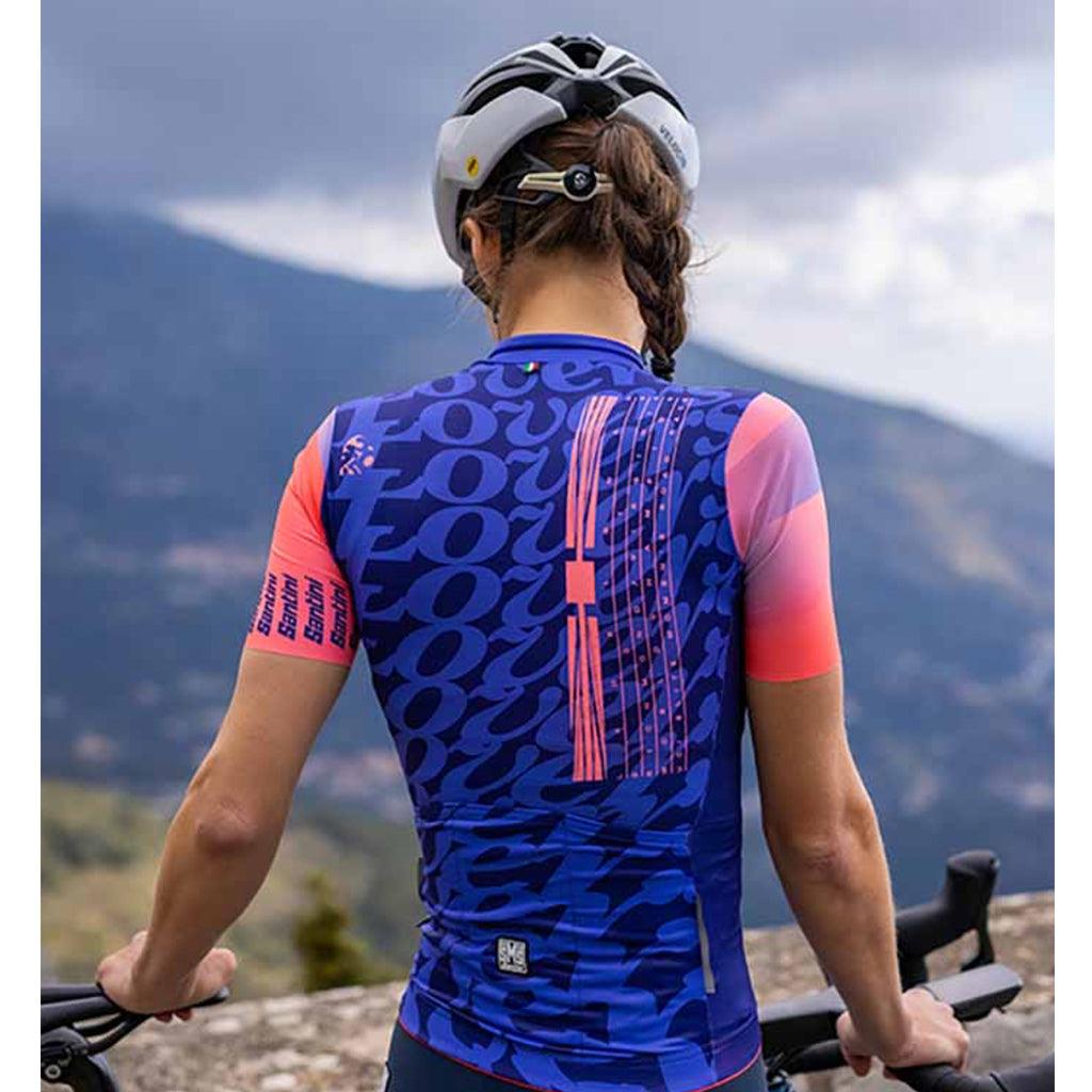 Santini Lizzie Lovers Women's Cycling Jersey (Print) | Cycling Gears Hub