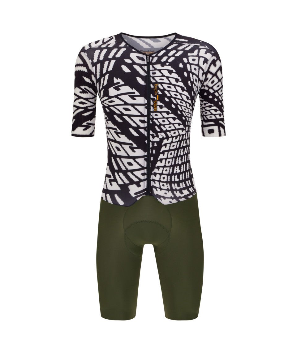 Santini Madss V3 Men's Cycling Suits (Military Green) | Cycling Gears Hub - Cycling Gears Hub