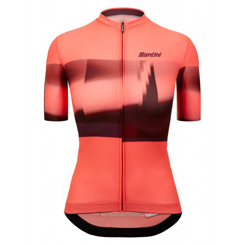 Santini Mirage Women's Cycling Jersey (Granatina) | Cycling Gears Hub
