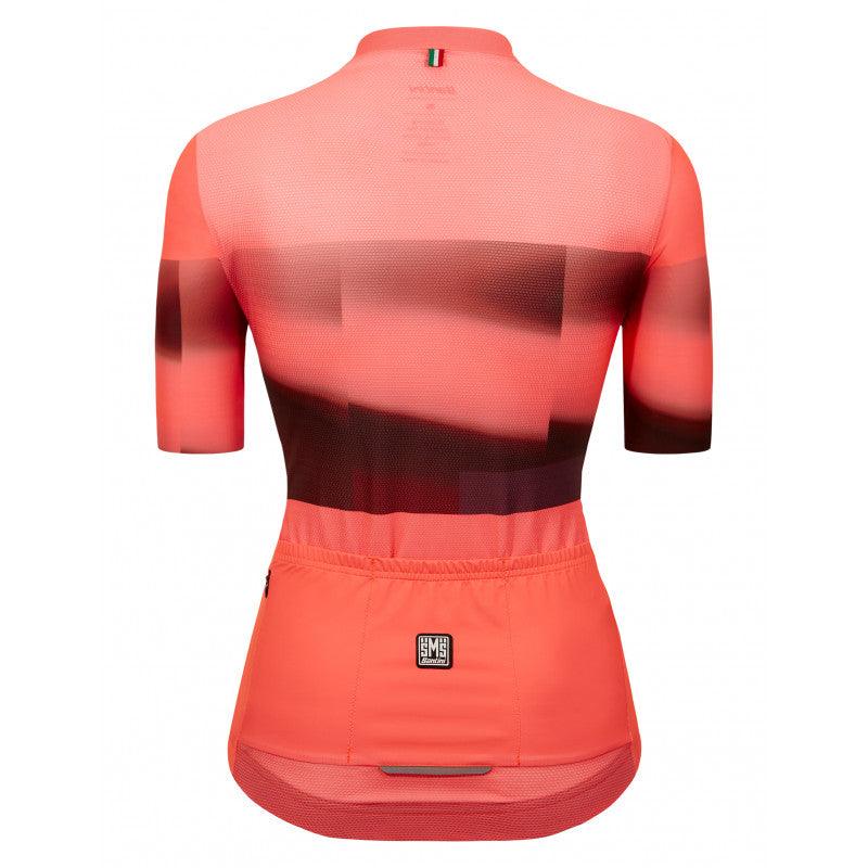 Santini Mirage Women's Cycling Jersey (Granatina) | Cycling Gears Hub