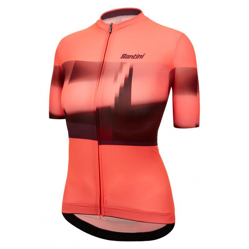 Santini Mirage Women's Cycling Jersey (Granatina) | Cycling Gears Hub