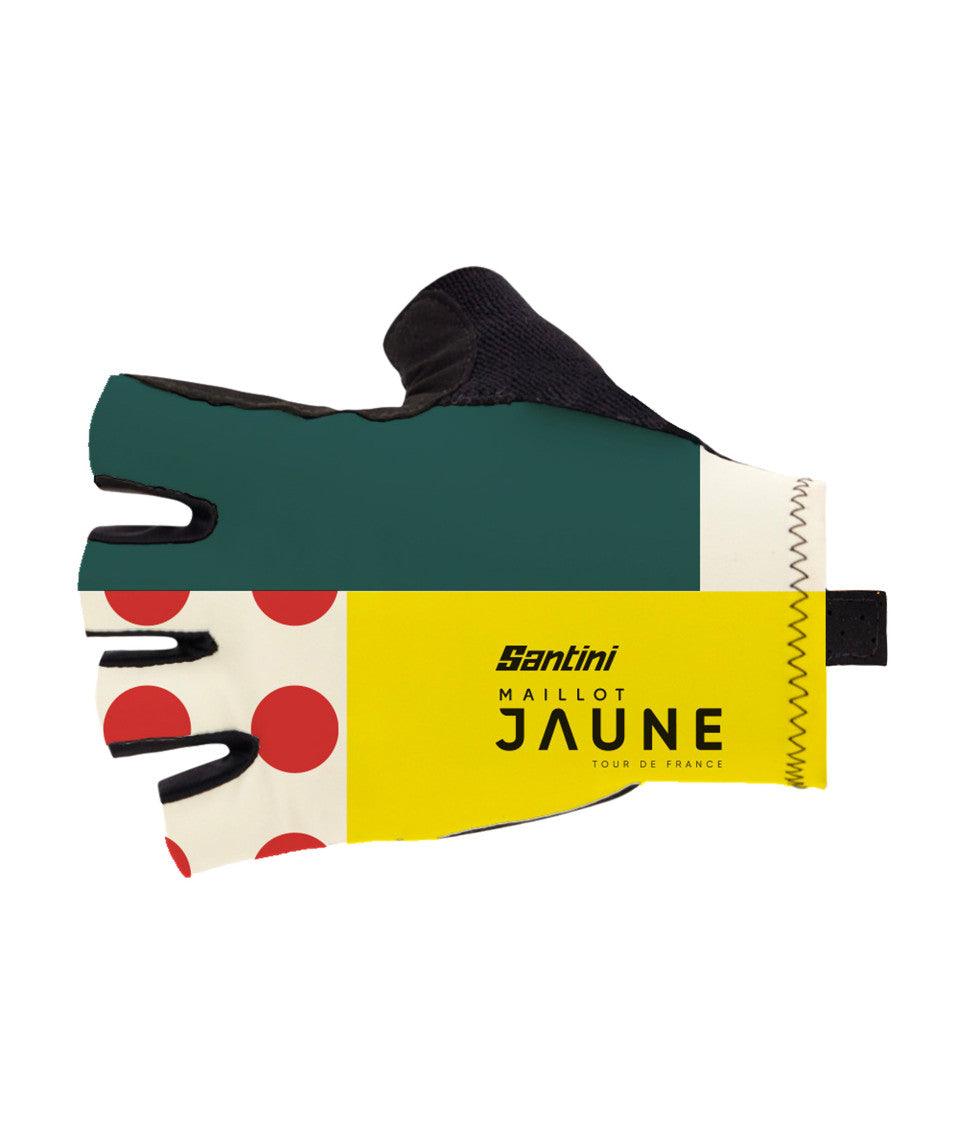 Santini MJ Combo Unisex Cycling Gloves (Print) | Cycling Gears Hub - Cycling Gears Hub