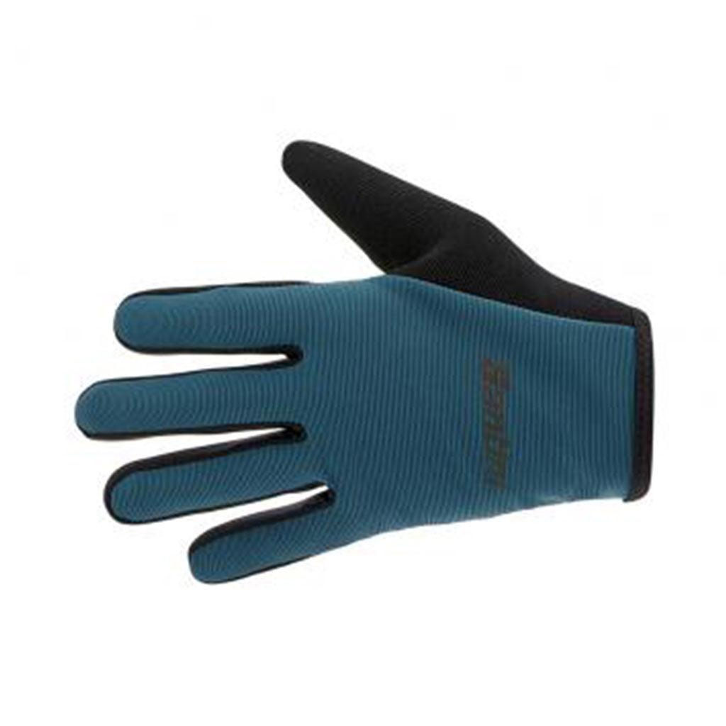 Santini MTB Unisex Full Cycling Gloves (Blue) | Cycling Gears Hub - Cycling Gears Hub