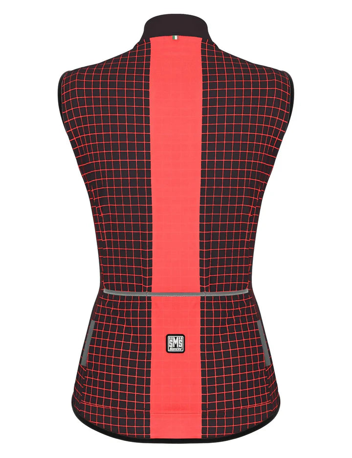 SANTINI WMN NEBULA VEST-BLACK SIZE-XL
