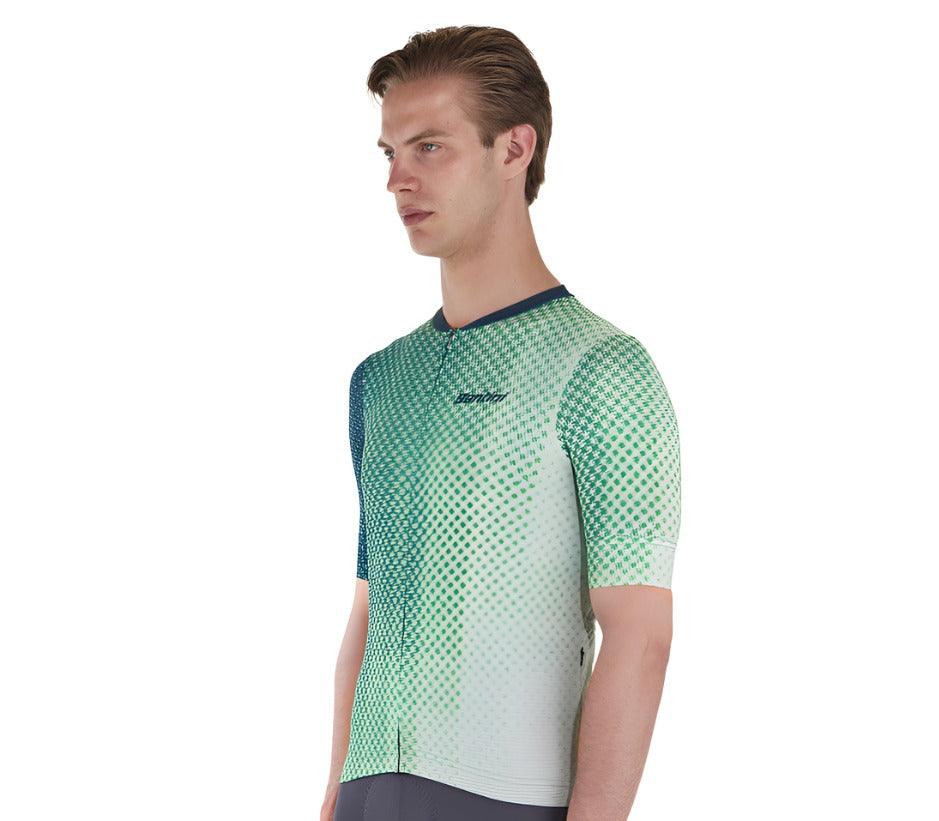 Santini Paws Form Men's Cycling Jersey (Green) | Cycling Gears Hub