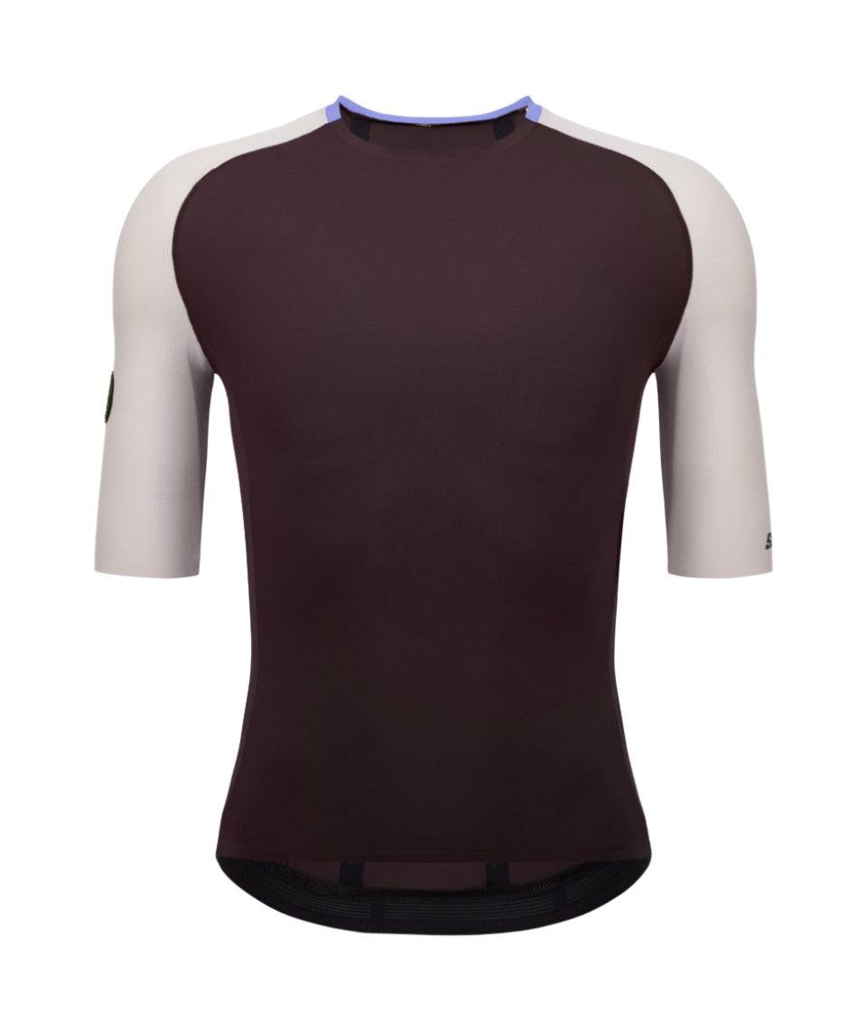 Santini Pelle Unisex Cycling Jersey (Brown) | Cycling Gears Hub