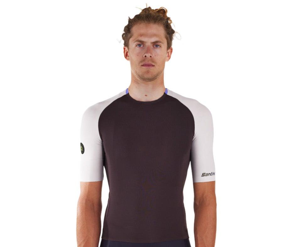 Santini Pelle Unisex Cycling Jersey (Brown) | Cycling Gears Hub