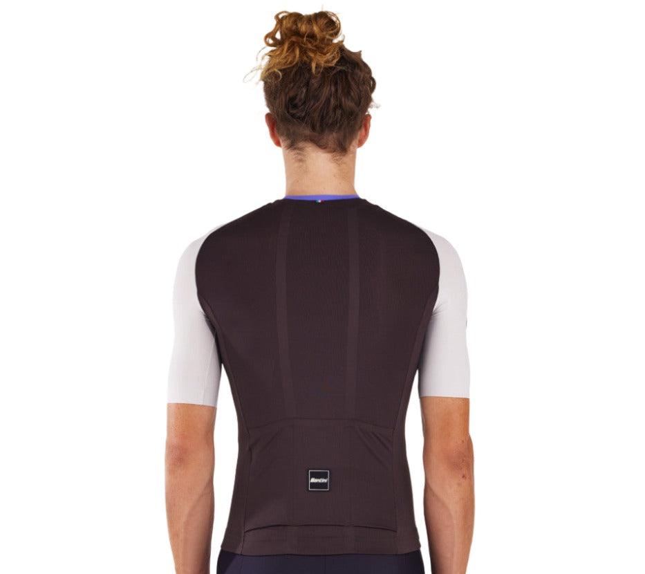 Santini Pelle Unisex Cycling Jersey (Brown) | Cycling Gears Hub