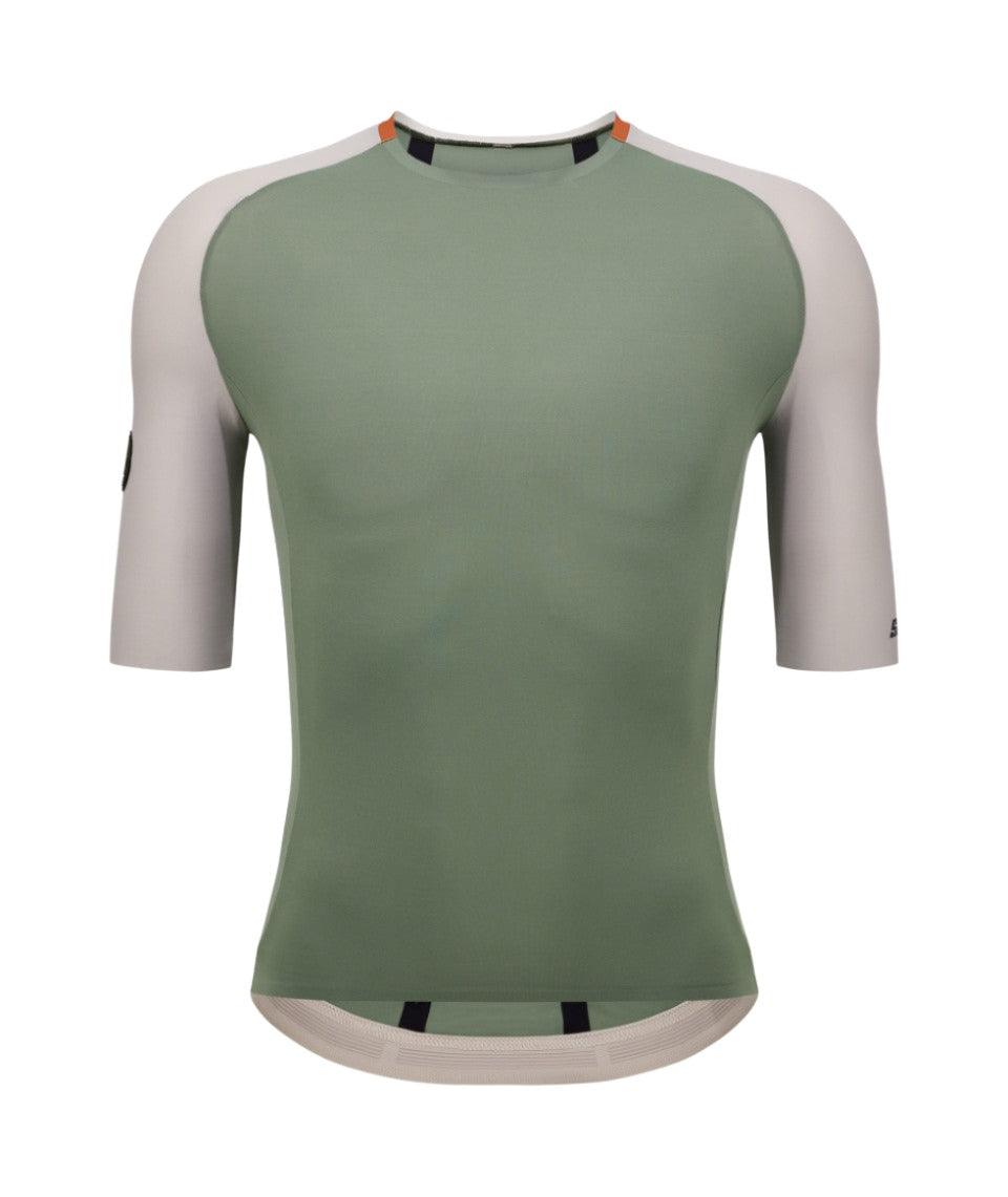 Santini Pelle Unisex Cycling Jersey (Green) | Cycling Gears Hub