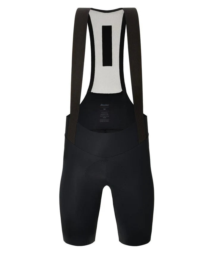 SANTINI PLUSH BIBSHORTS-BLACK