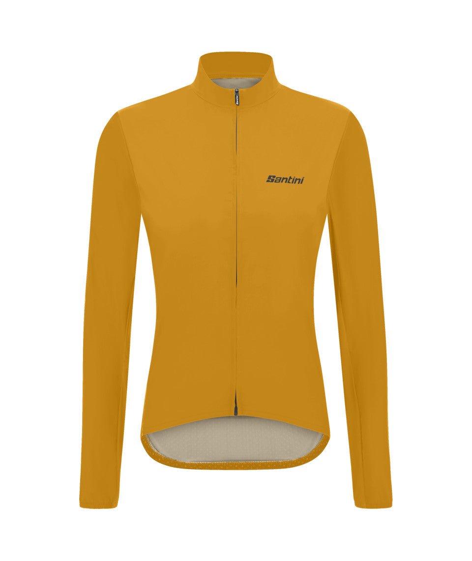 Santini Ready To Ride Unisex Cycling Jacket (Ochre) | Cycling Gears Hub - Cycling Gears Hub