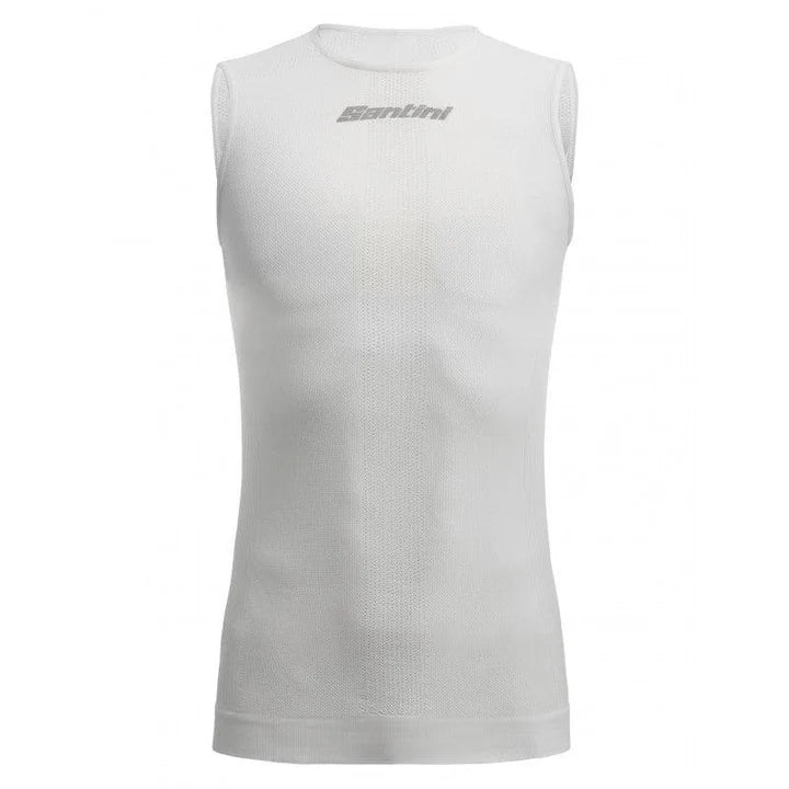 SANTINI RETE BASELAYER (S.LESS)-WHITE-XLXXL
