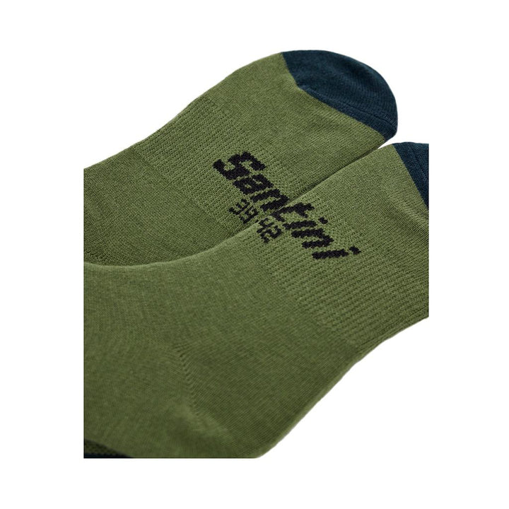SANTINI RIGA SOCKS-MILITARY GREEN SIZE-XLXXL