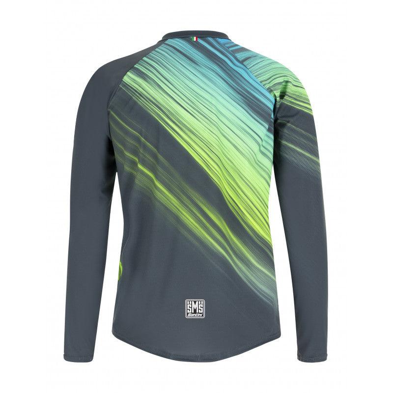 Santini Sasso MTB Mens Cycling Jersey (Green) | Cycling Gears Hub