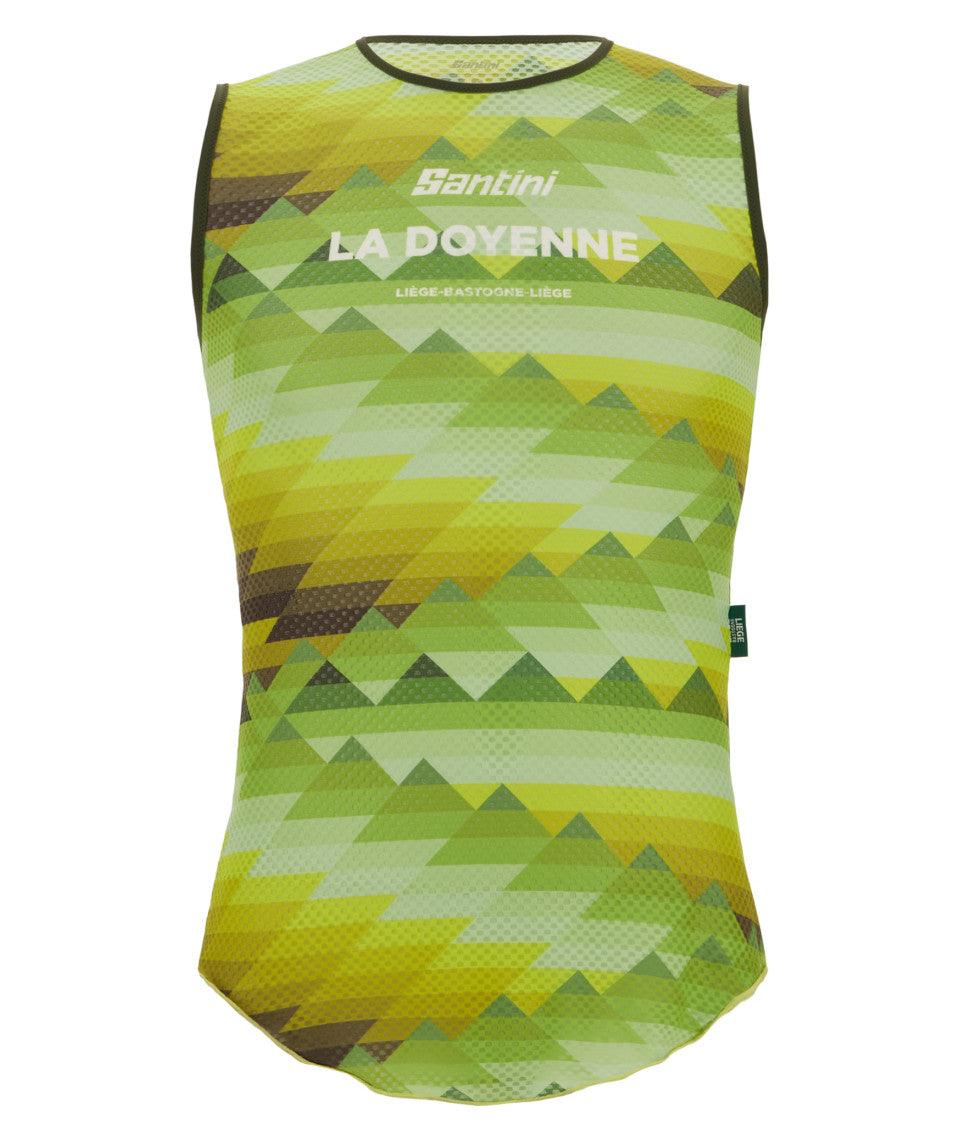 Santini TDF Liege Bastogne Men's Cycling Baselayers (Print) | Cycling Gears Hub - Cycling Gears Hub