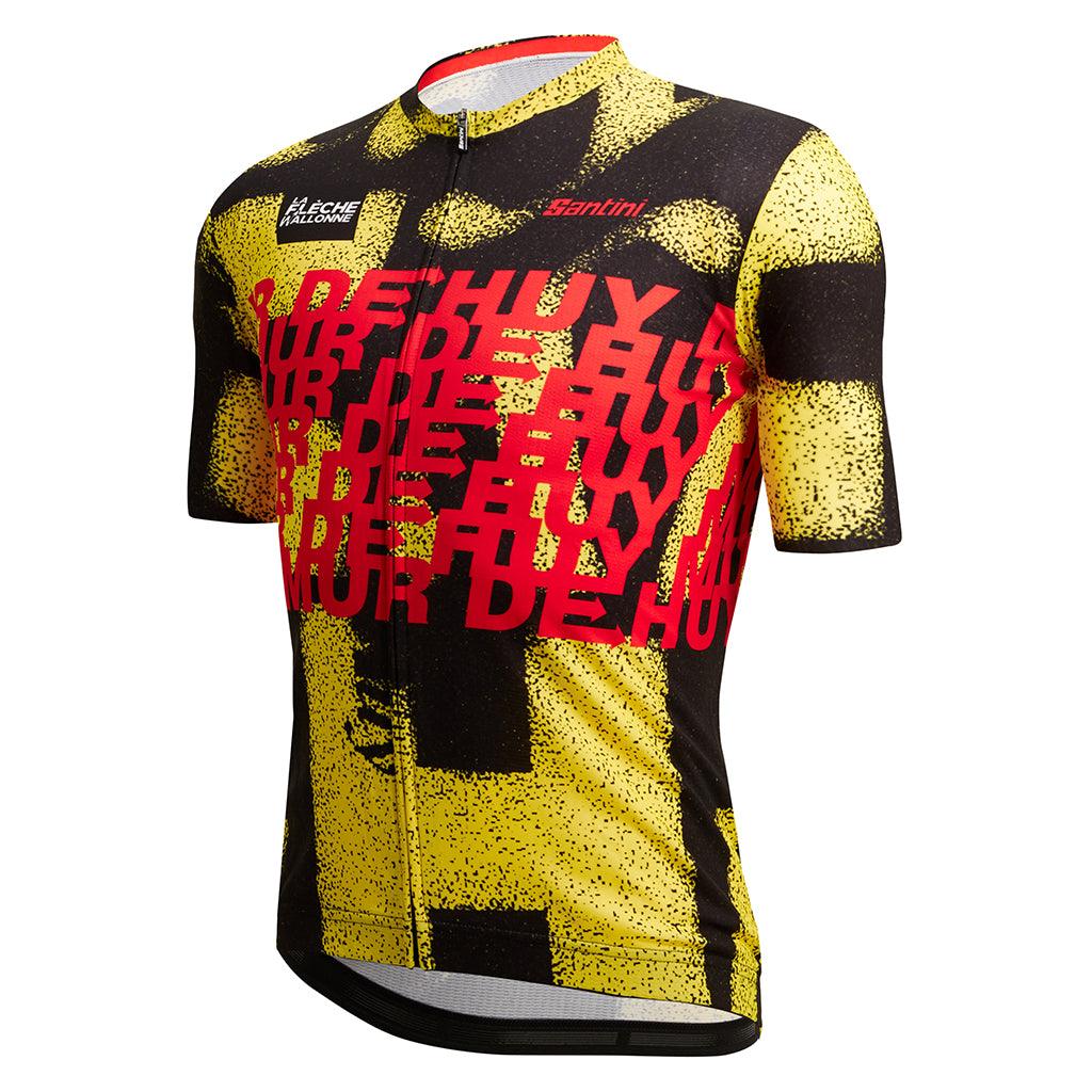 Santini TDF Mur De Huy Men's Cycling Jersey (Print) | Cycling Gears Hub