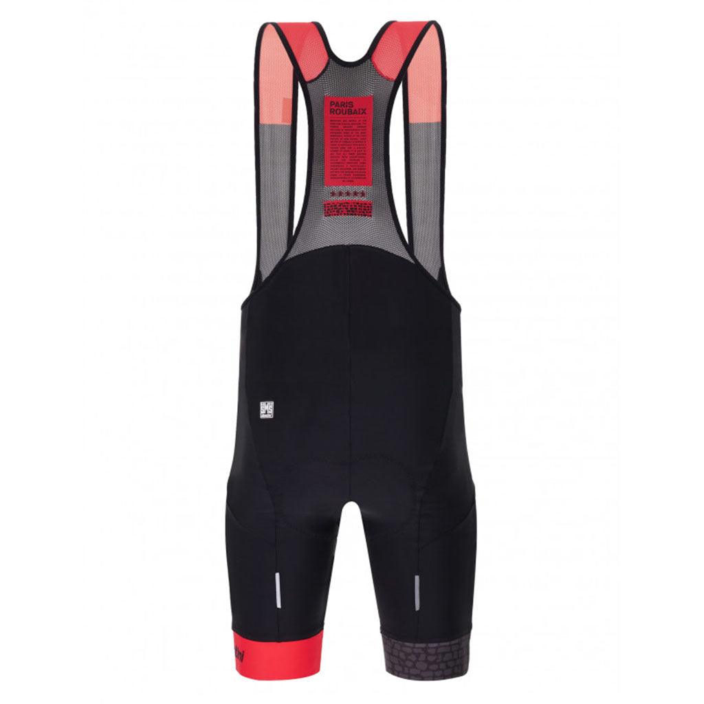 Santini TDF Parigi Roubaix Mens Cycling Bibshorts (Black) | Cycling Gears Hub
