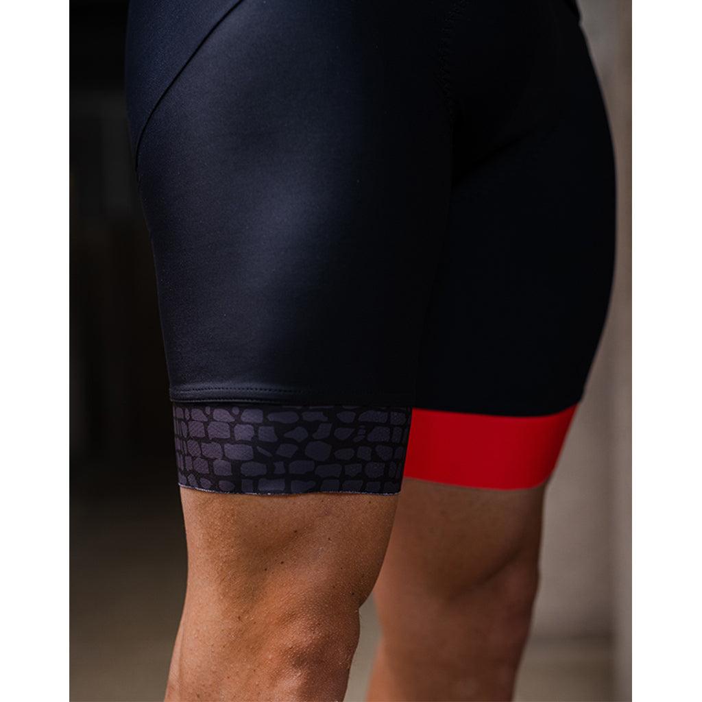 Santini TDF Parigi Roubaix Mens Cycling Bibshorts (Black) | Cycling Gears Hub