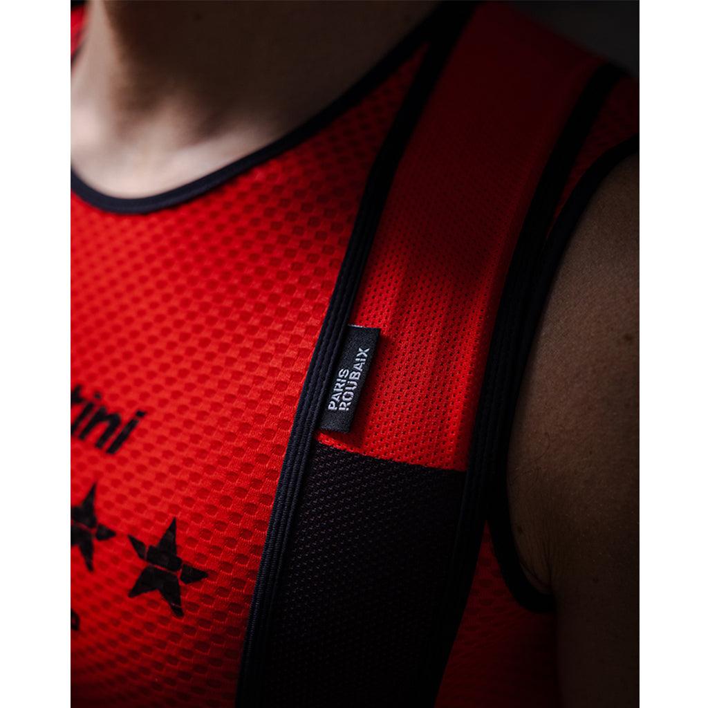 Santini TDF Parigi Roubaix Mens Cycling Bibshorts (Black) | Cycling Gears Hub