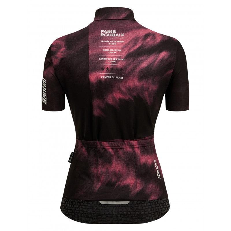 Santini TDF Parigi Roubaix Women's Cycling Jersey (Print) | Cycling Gears Hub