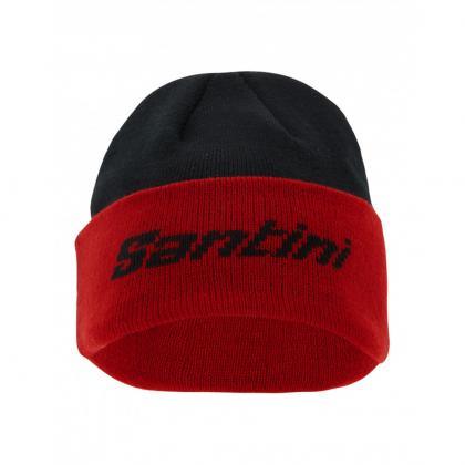 Santini TDF Parigi Roubaix Wool Cap (Black) | Cycling Gears Hub