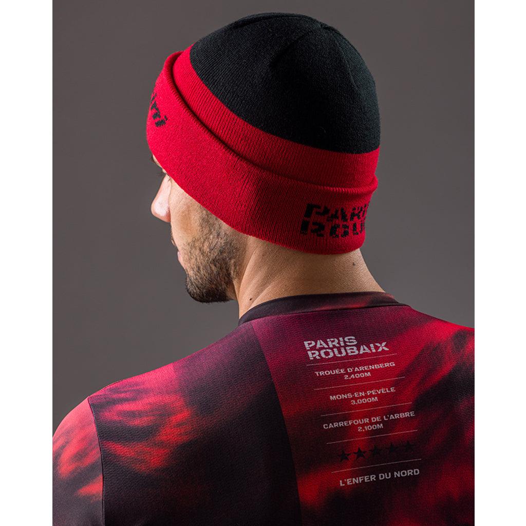 Santini TDF Parigi Roubaix Wool Cap (Black) | Cycling Gears Hub
