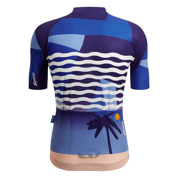 SANTINI TDF PARIS NICE JERSEY-PRINT FC-L