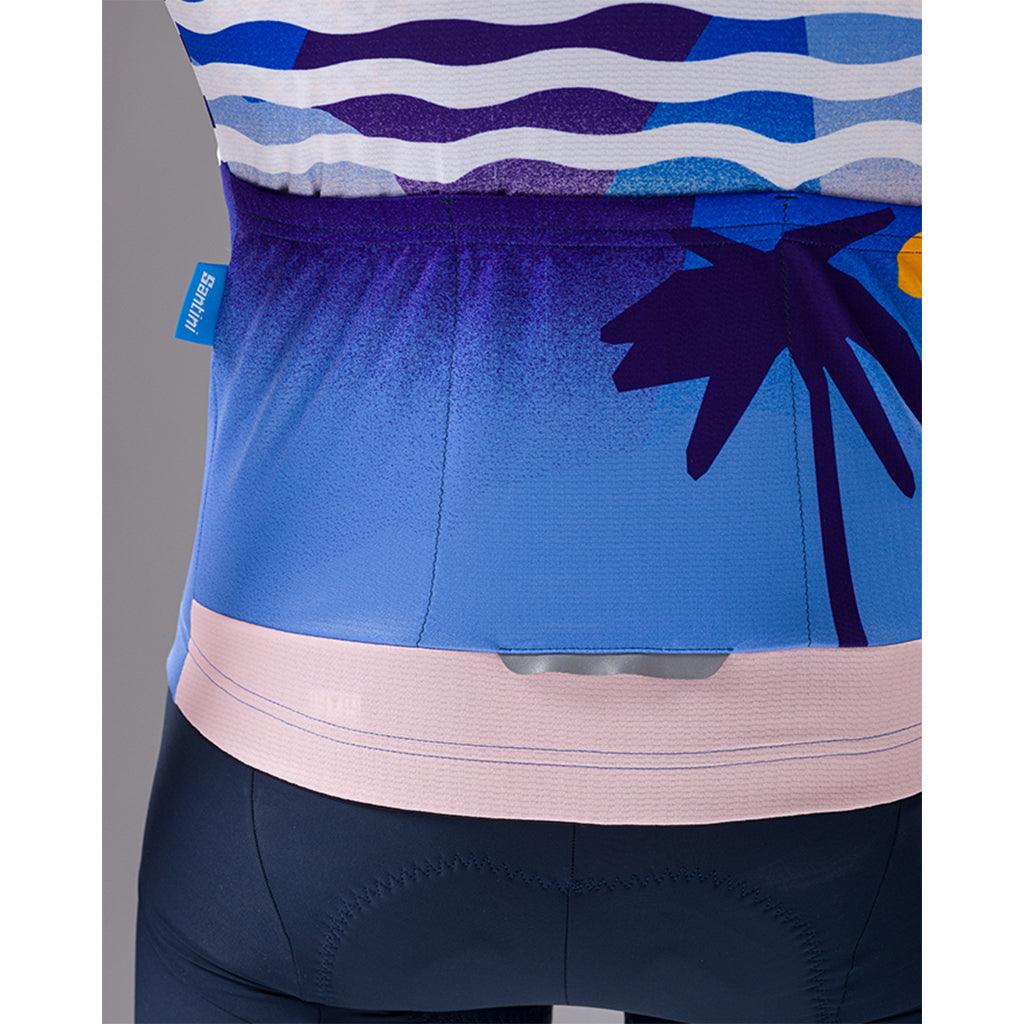 Santini TDF Paris Nice Mens Cycling Jersey (Print) | Cycling Gears Hub