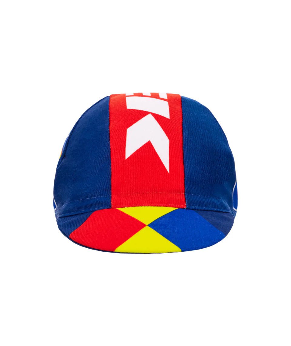 Santini Team Lidl - Trek Cycling Cap (Print) – Official Pro Team Lightweight Summer Cap - Cycling Gears Hub