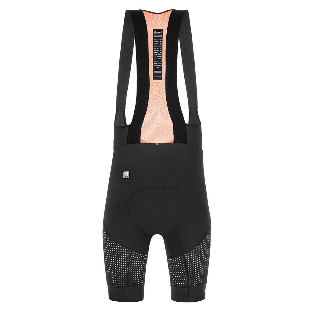 Santini Tono Freccia Mens Cycling Bibshorts (Black) | Cycling Gears Hub