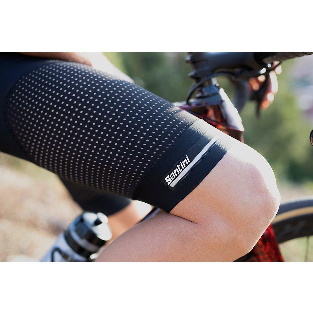 Santini Tono Freccia Mens Cycling Bibshorts (Black) | Cycling Gears Hub