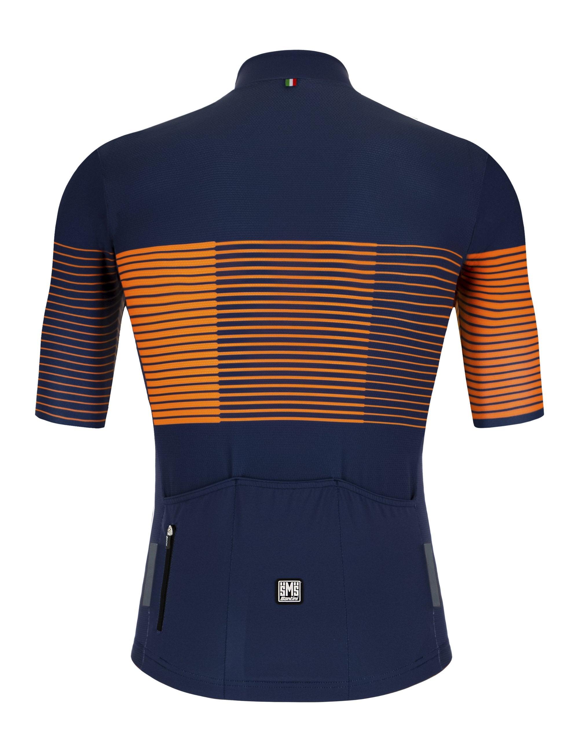 Santini Tono Freccia Mens Cycling Jersey (Blue) | Cycling Gears Hub
