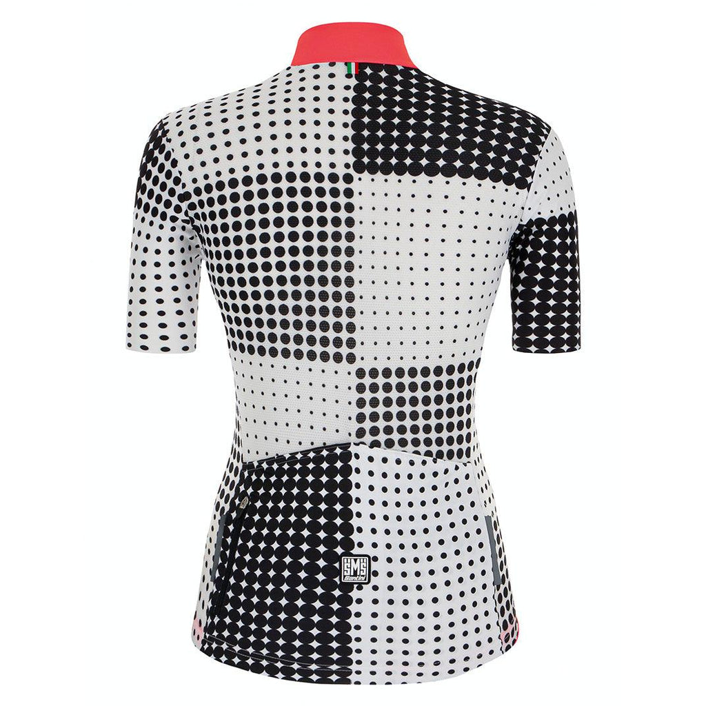 Santini Tono Sfera Women's Cycling Jersey (Black) | Cycling Gears Hub