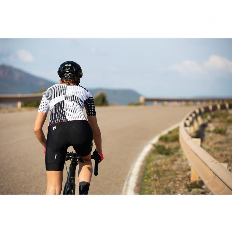 Santini Tono Sfera Women's Cycling Jersey (Black) | Cycling Gears Hub