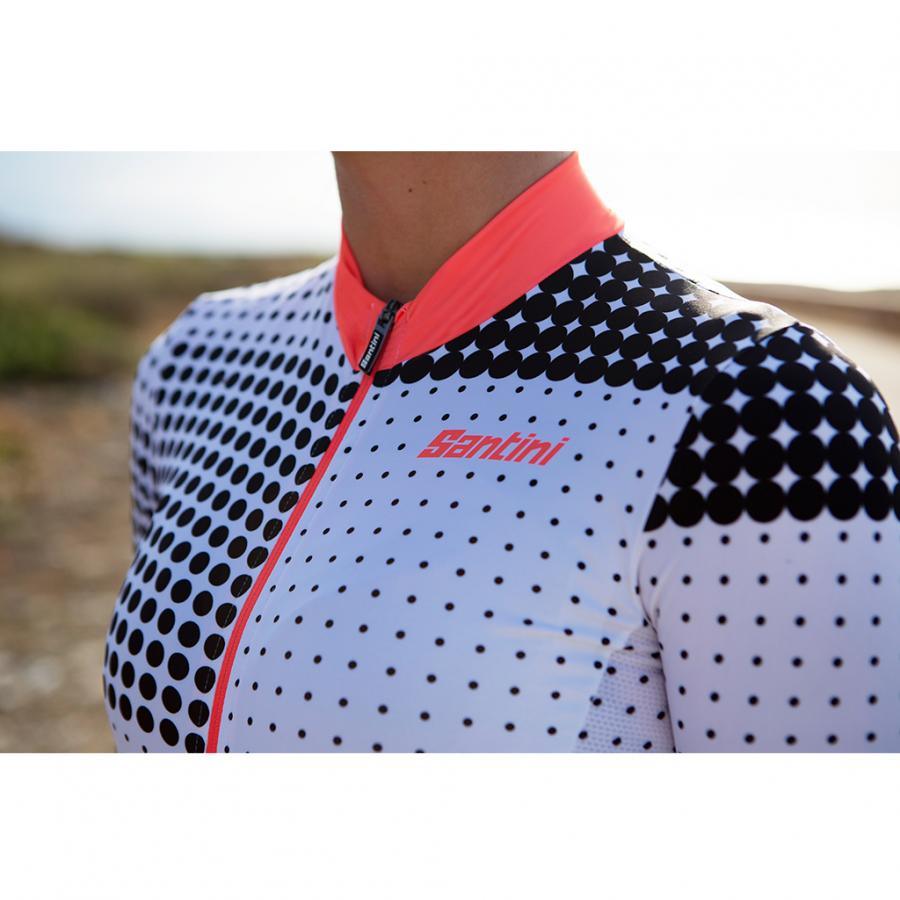 Santini Tono Sfera Women's Cycling Jersey (Black) | Cycling Gears Hub