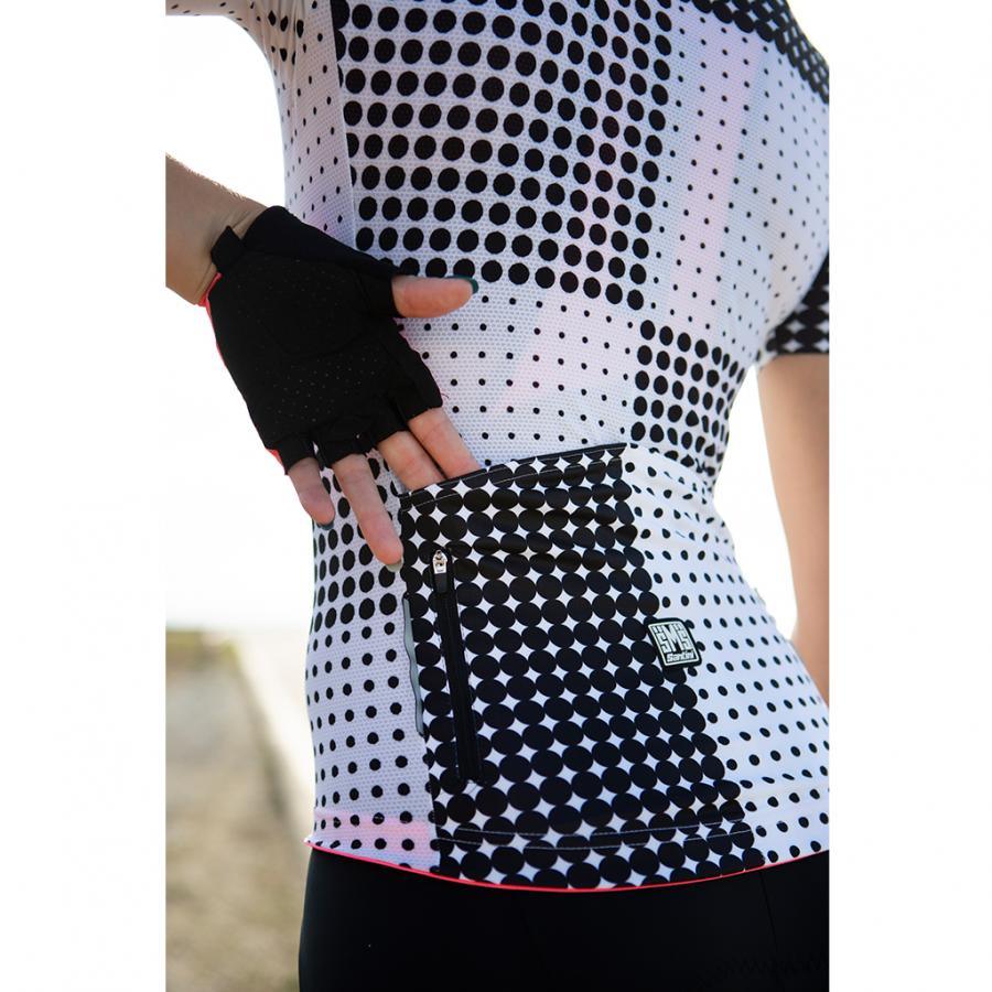 Santini Tono Sfera Women's Cycling Jersey (Black) | Cycling Gears Hub
