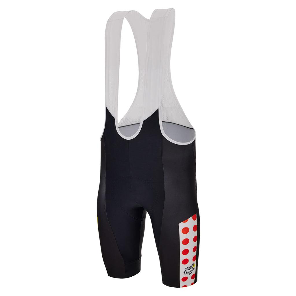 Santini Tour De France Kom Men's Cycling Bibhsorts (Polka Dots) | Cycling Gears Hub
