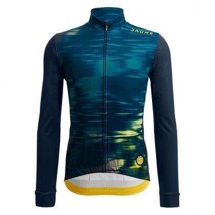 Santini Tour De France LM Jaune Mens Cycling Jersey (Print) | Cycling Gears Hub
