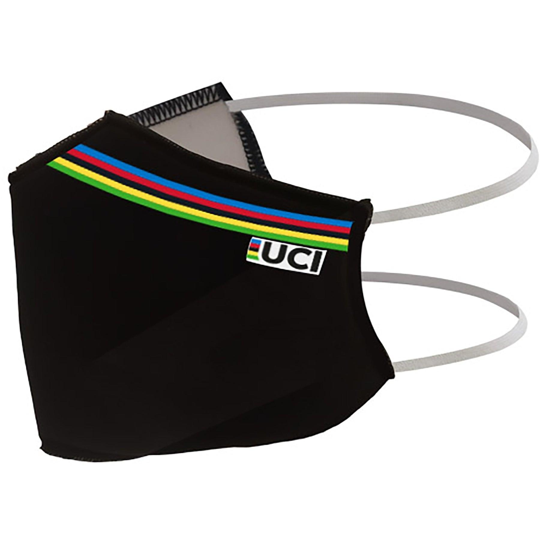 Santini UCI Anti Pollution Mask (Black) | Cycling Gears Hub