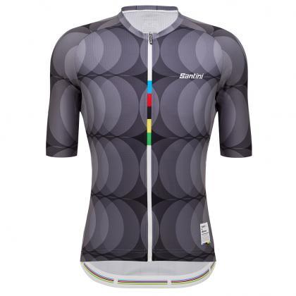Santini UCI Barcelona 1973 Men's Cycling Jersey (Print) | Cycling Gears Hub