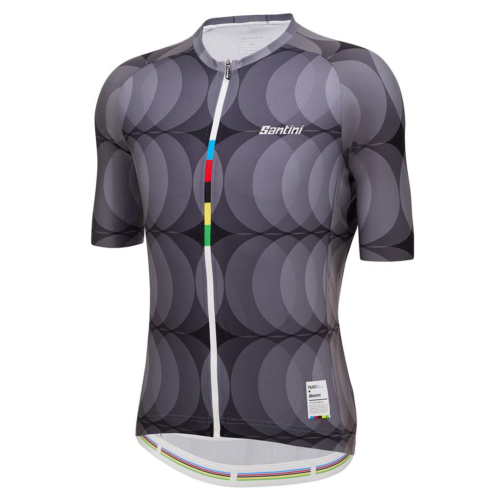 Santini UCI Barcelona 1973 Men's Cycling Jersey (Print) | Cycling Gears Hub