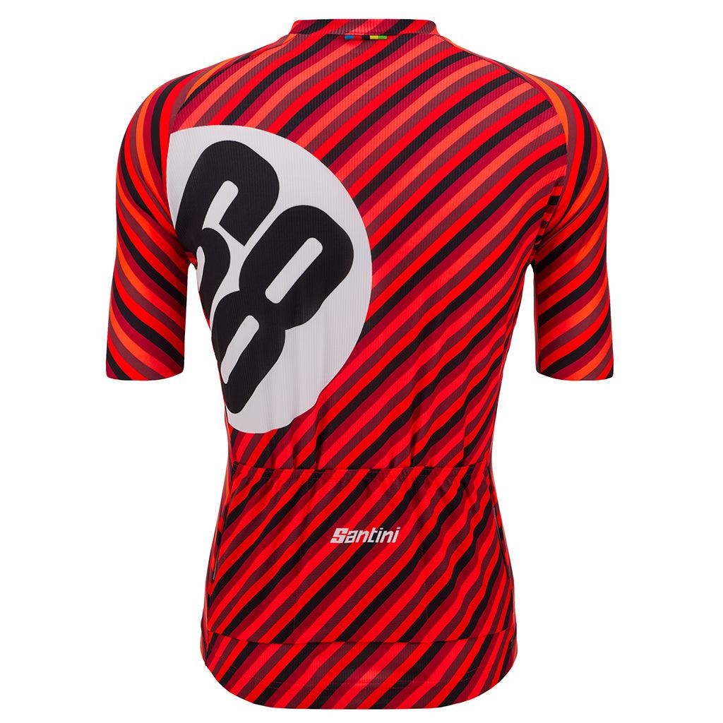 Santini UCI Imola 1968 Men's Cycling Jersey (Print) | Cycling Gears Hub
