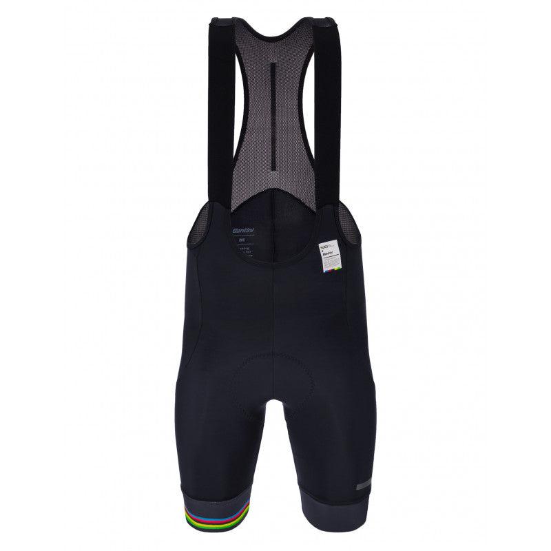 Santini UCI World Champ Men's Cycling Bibshorts (Black) | Cycling Gears Hub