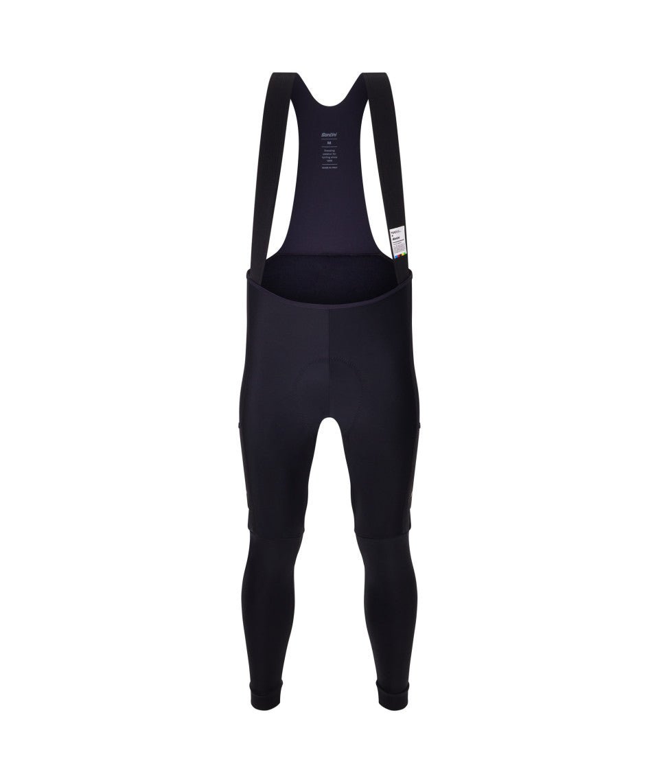 Santini UCI World Champion Mondo Men's Cycling Bibtights (Black) | Cycling Gears Hub - Cycling Gears Hub