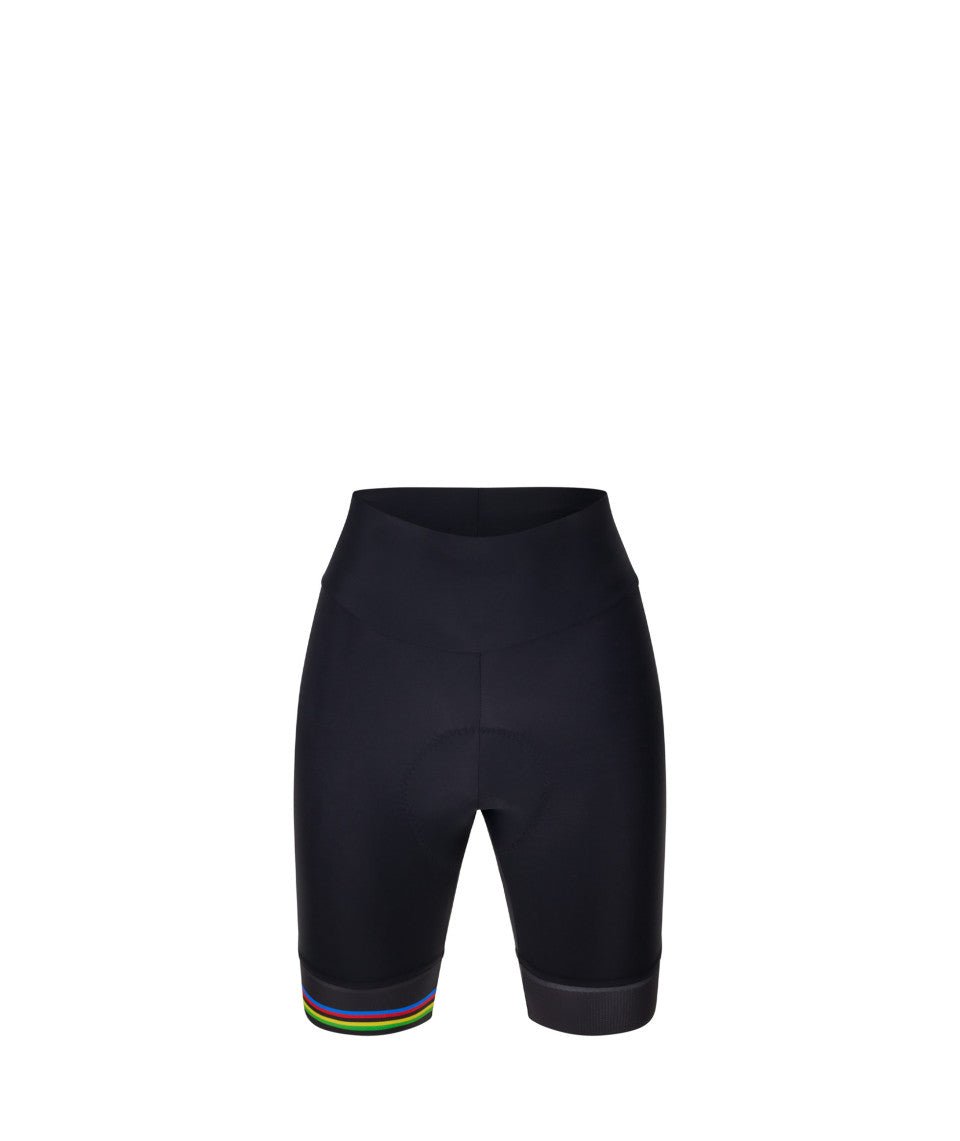 Santini UCI World Champion Women's Cycling Shorts (Black) | Cycling Gears Hub - Cycling Gears Hub