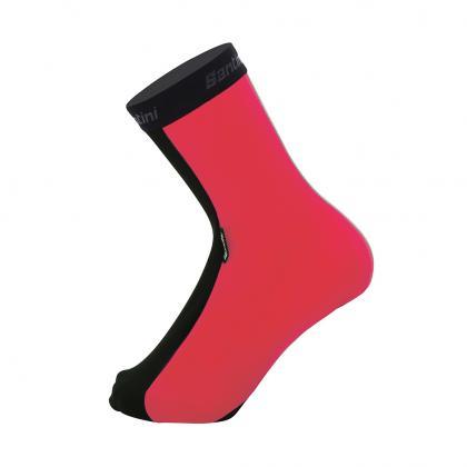 Santini Vega H2O Shoe Cover (Granatina) | Cycling Gears Hub