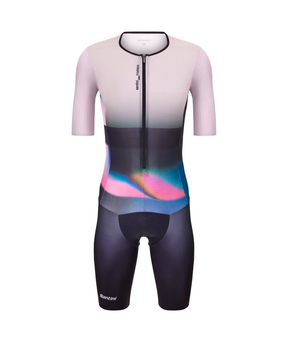 Santini Viper Men's Triathlon Suit (Black) | Cycling Gears Hub - Cycling Gears Hub